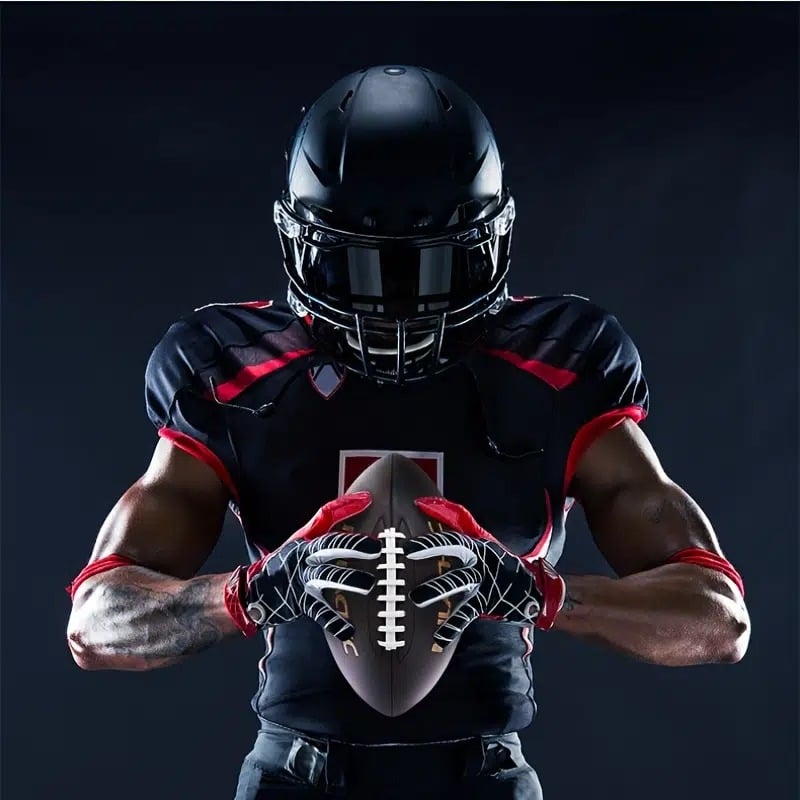 HOLOGRAPHIC GLOWING REFLECTIVE FOOTBALL