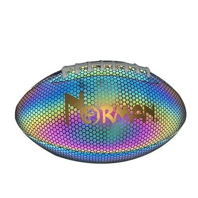 HOLOGRAPHIC GLOWING REFLECTIVE FOOTBALL